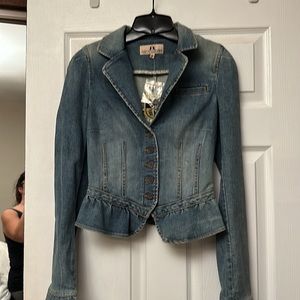 New with tags Juicy Couture Jean jacket